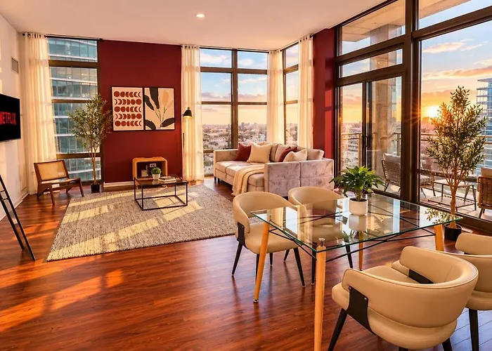 29th Floor 2br With Balcony And Gym Apartamento *
