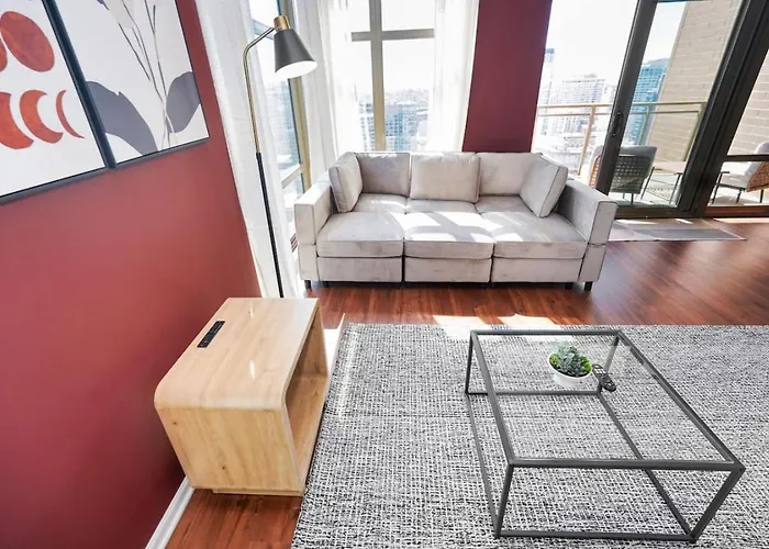 29th Floor 2br With Balcony And Gym