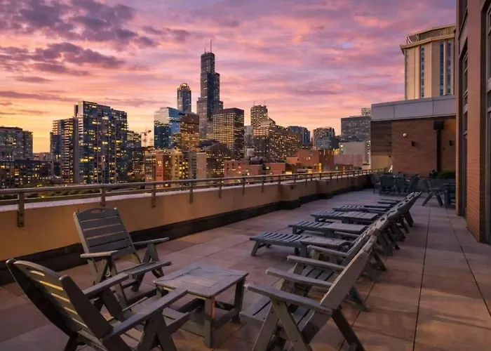 29th Floor 2br With Balcony And Gym Apartamento Chicago