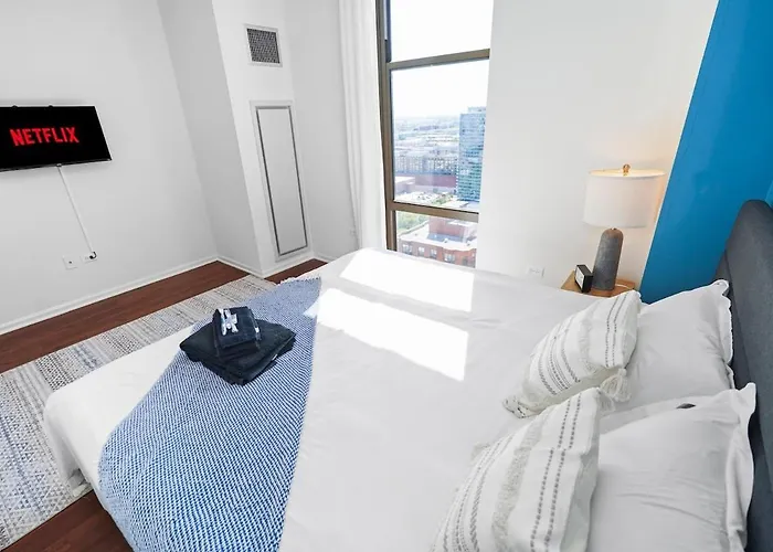 Apartamento 29th Floor 2br With Balcony And Gym Chicago